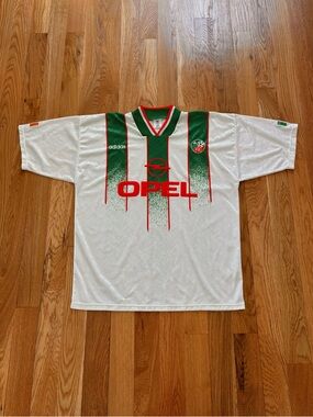 Adidas FAI Ireland National Team Vintage 90s OPEL 1994-95 Away Jersey 44-46 XL